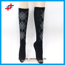 Calcetines deportivos hasta la rodilla de niña japonesa de media, calentador de pierna con manga de compresión